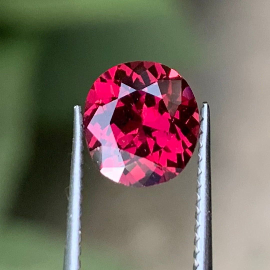 1.70 Carats Faceted Beautiful Semi-Precious Rhodolite Garnet