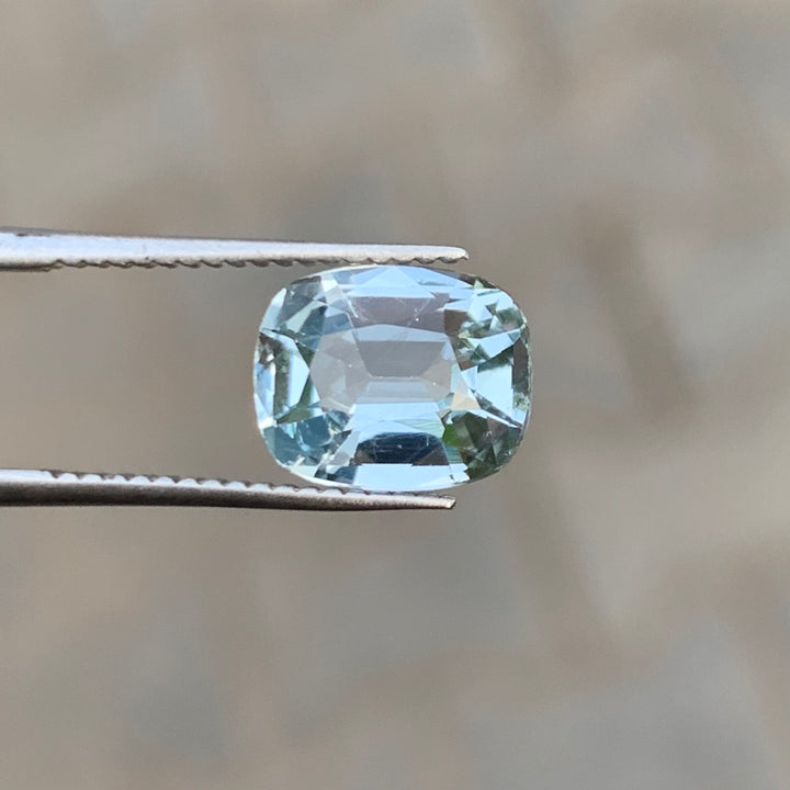 2.25 Carats Faceted Pakistan Aquamarine