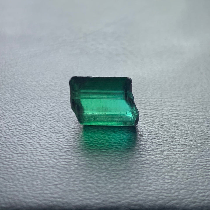 4.25 Carats Facet Rough Bluish Green Afghanistan Tourmaline