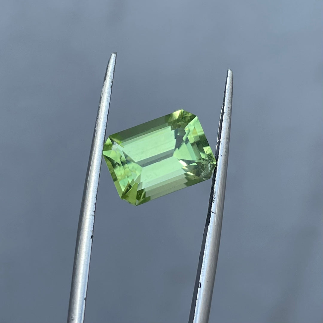 4.45 Carats Faceted Peridot - Noble Gemstones®