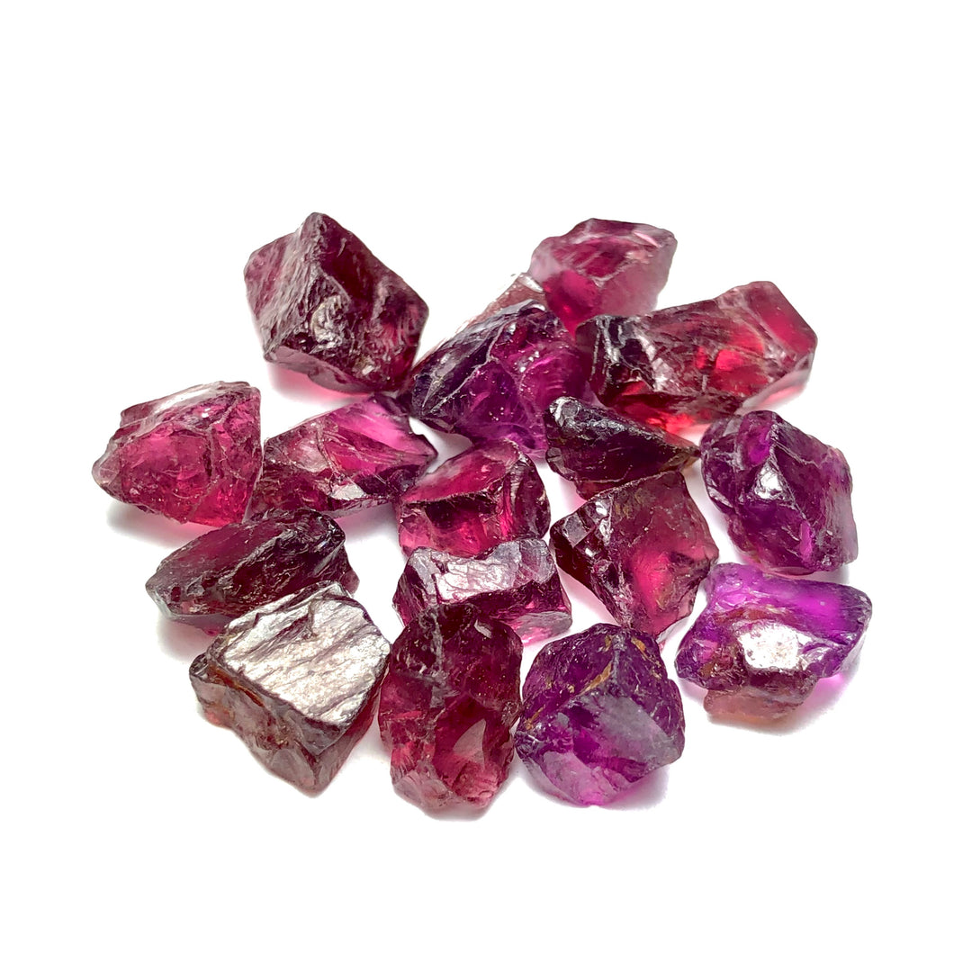 10.62 Grams Raw Reddish Pink Rhodolite Garnet - Noble Gemstones®