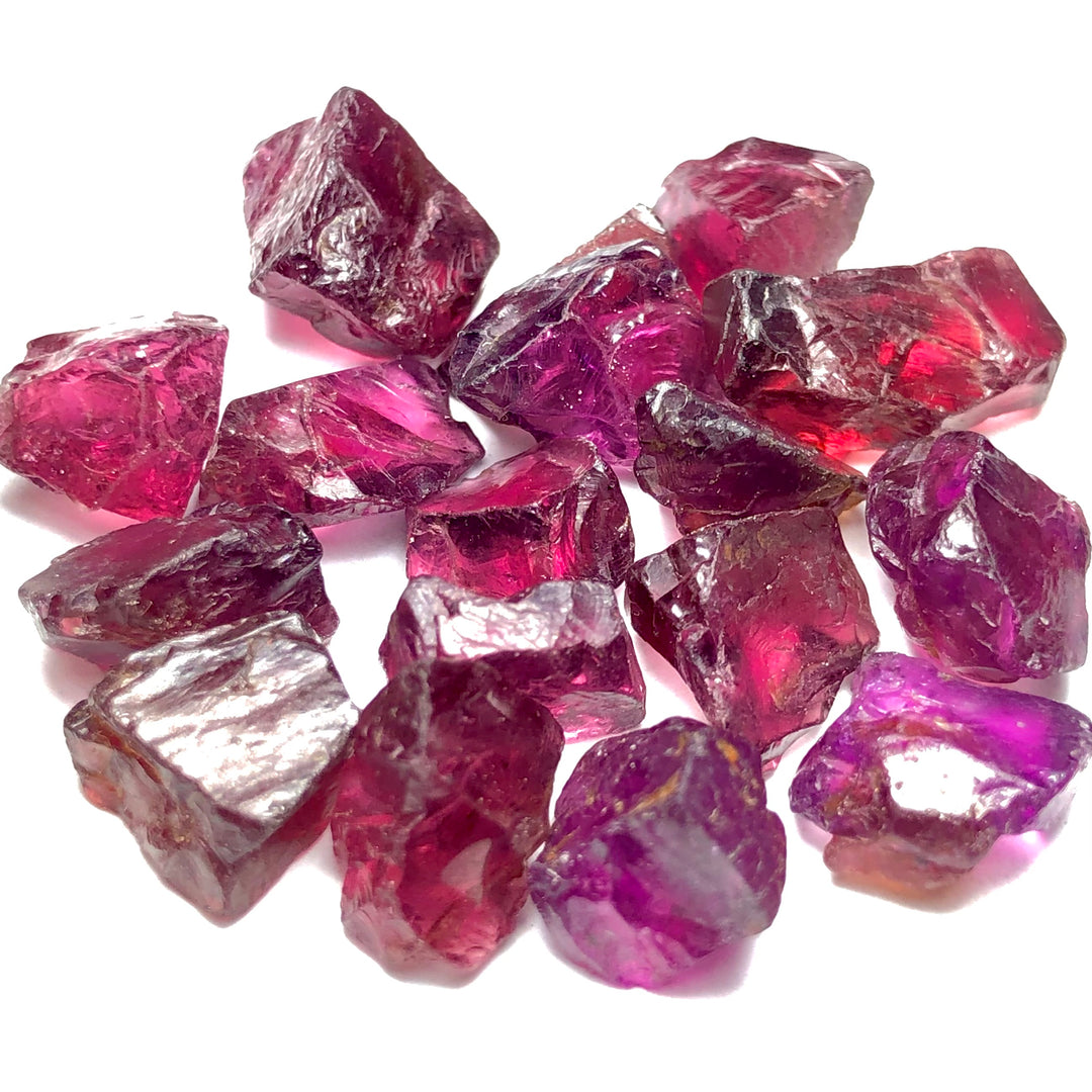 10.62 Grams Raw Reddish Pink Rhodolite Garnet - Noble Gemstones®