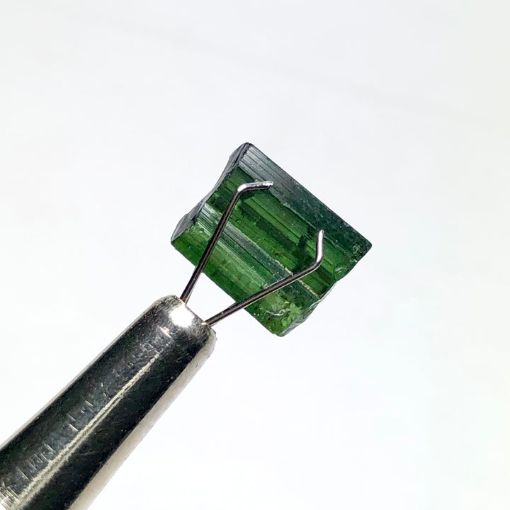 3.80 Carats Facet Rough Greenish Afghanistan Tourmaline - Noble Gemstones®