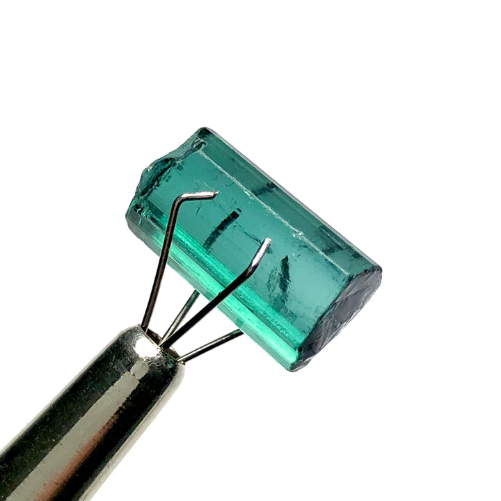 7.35 Carats Facet Rough Indicolite Tourmaline - Noble Gemstones®