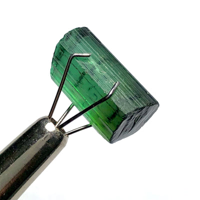 6.90 Carats Facet Rough Afghanistan Green Tourmaline - Noble Gemstones®