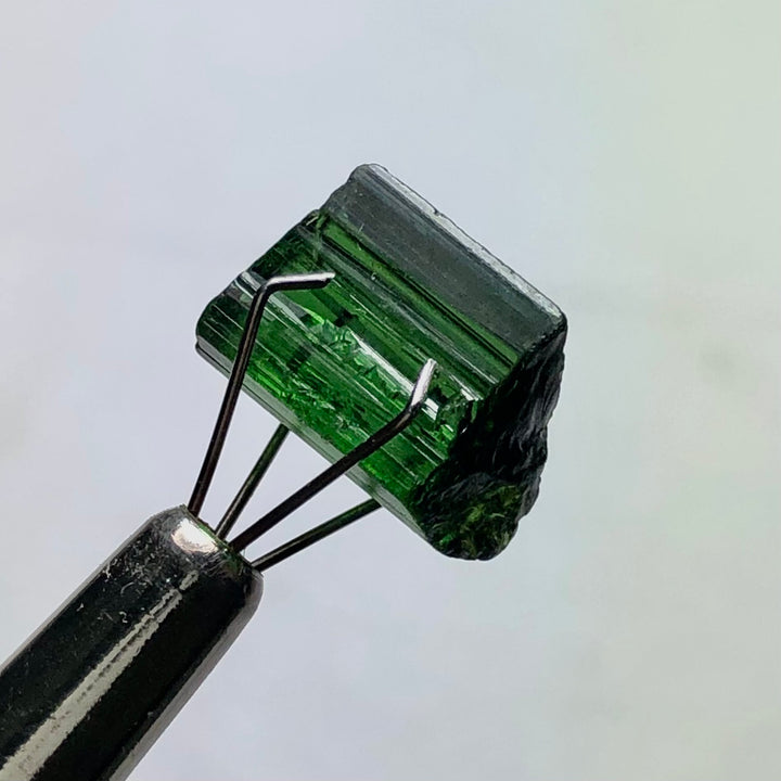 5.25 Carats Facet Rough Green Tourmaline - Noble Gemstones®