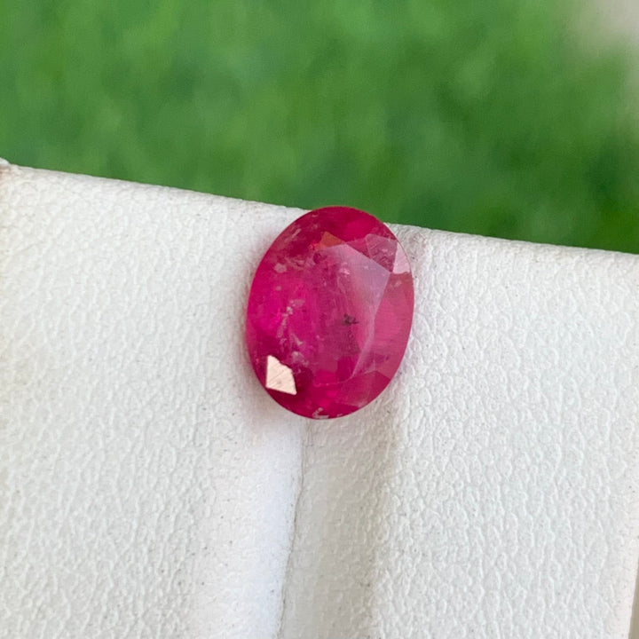 2.80 Carats Faceted Semi-Precious Rubellite Tourmaline