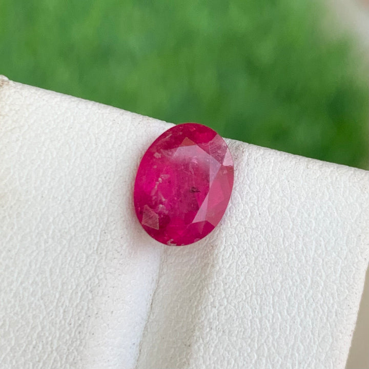 2.80 Carats Faceted Semi-Precious Rubellite Tourmaline