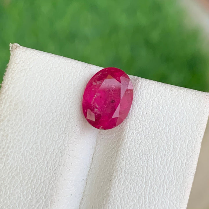 2.80 Carats Faceted Semi-Precious Rubellite Tourmaline