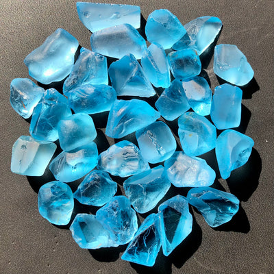 206.35 Grams Facet Rough London  Blue Topaz - Noble Gemstones®