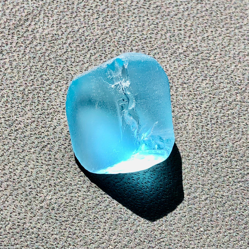 6.03 Grams Facet Rough London  Blue Topaz - Noble Gemstones®