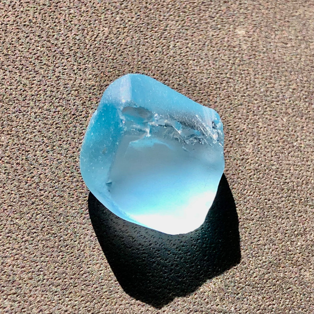 6.03 Grams Facet Rough London  Blue Topaz - Noble Gemstones®