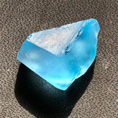 8.03 Grams Facet Rough London  Blue Topaz - Noble Gemstones®