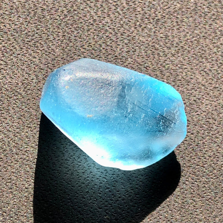 7.16 Grams Facet Rough London Blue Topaz - Noble Gemstones®