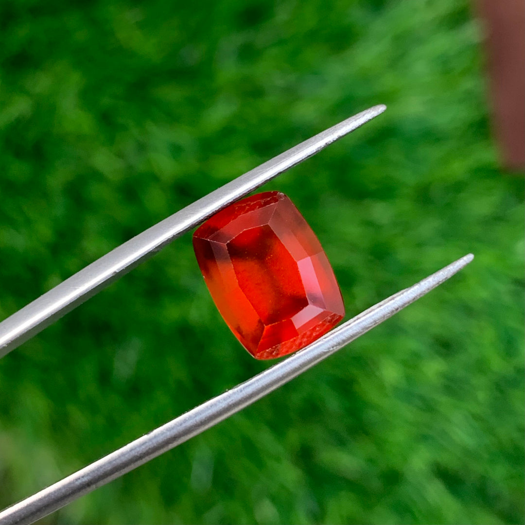 4.90 Carats Faceted Hessonite Garnet - Noble Gemstones®