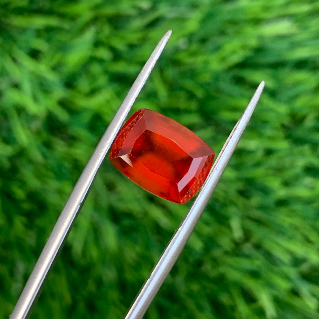 4.90 Carats Faceted Hessonite Garnet - Noble Gemstones®