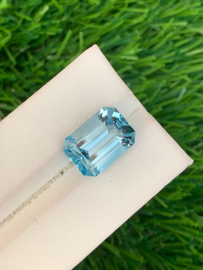 9.90 Carats Faceted Blue Topaz - Noble Gemstones®